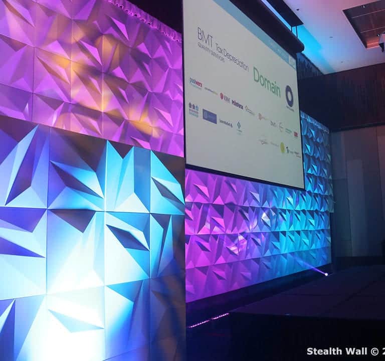Conference Stage Backdrop - Modular Backdrop