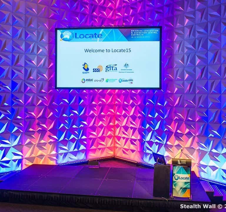 Conference Stage Backdrop - Modular Backdrop