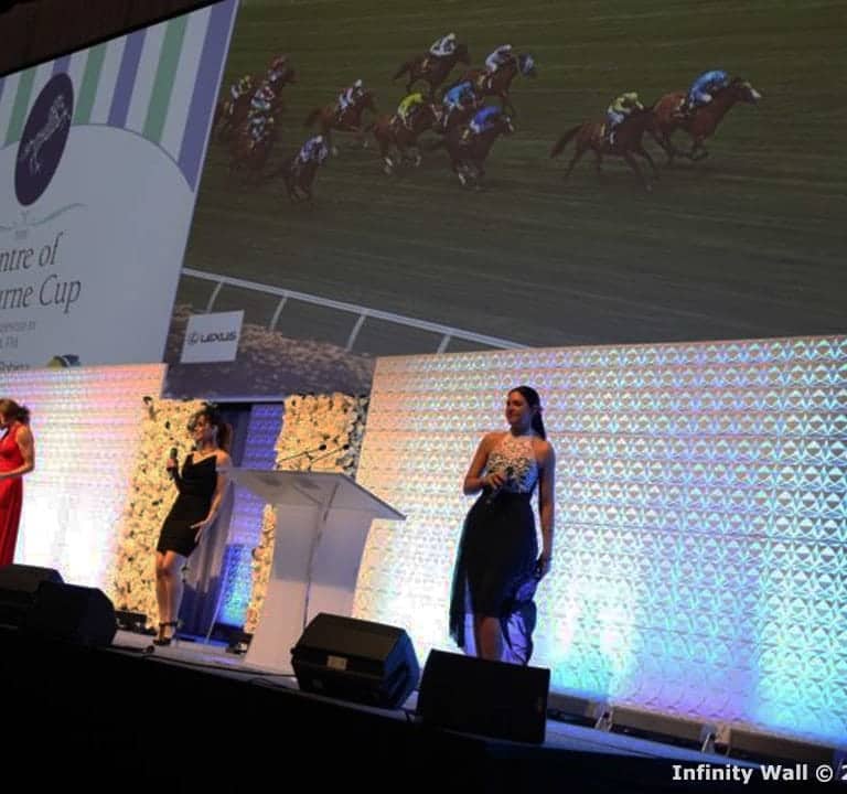 Modular Wall Systems Melbourne - The Centre of Melbourne Cup Event - Modular Backdrops