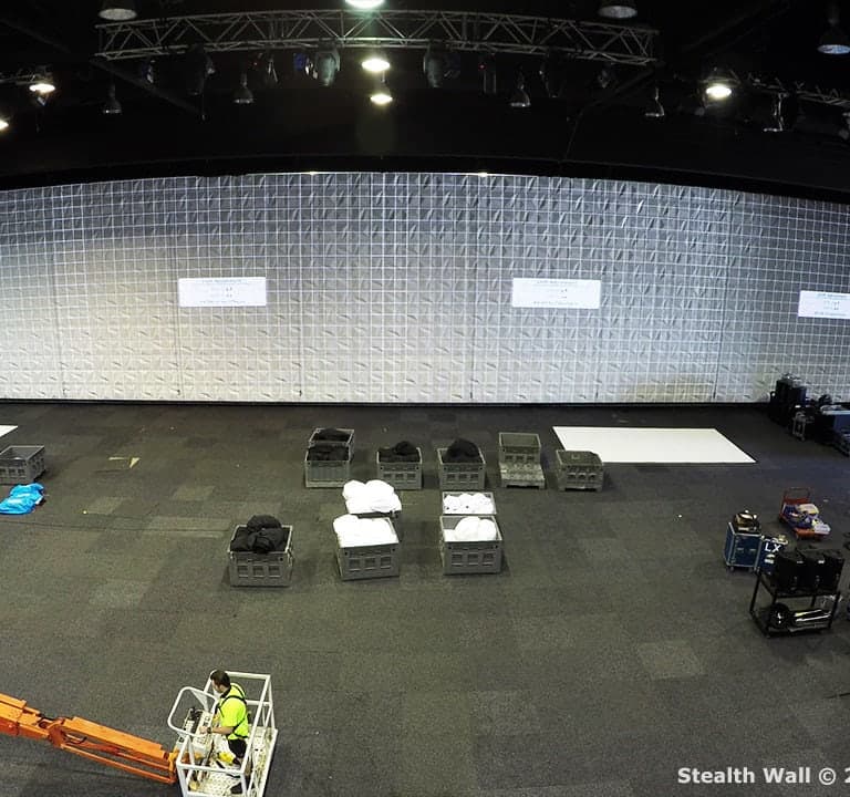 Stage Backdrops Set Up - Modular Backdrops