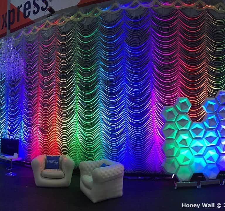 Wall Backdrop - Hot Express Event - Modular Backdrops - Backdrops for events