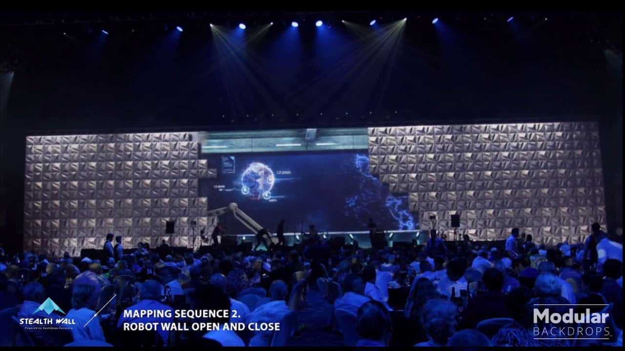 3D Space Theme Corporate Projection Mapping 3D Space Theme Corporate Projection Mapping